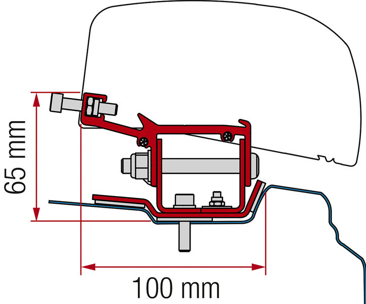 Adaptateur Fiamma F Renault Traffic L Depuis Chercher Par