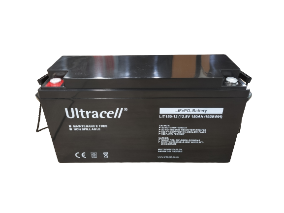 ULTRACELL Lithium battery LifePO4 12V 150Ah - Andorra Campers Online Shop