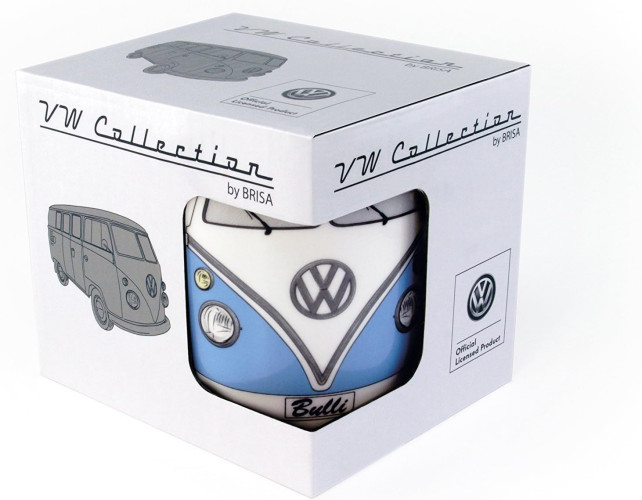 Ceramic cup VW Collection T1 blue cabin