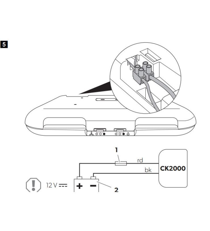 Campana estractora DOMETIC CK2000 12V