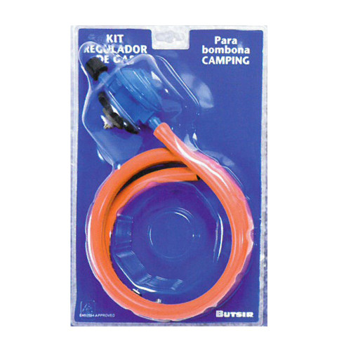 Kit regulador BUTSIR para bombona camping