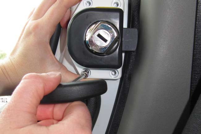 HEOSAFE Lock Set for Renault Master from 2010 Cabin