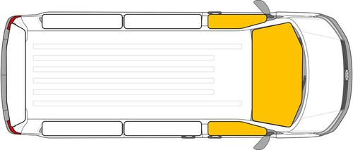 Aïllants tèrmics cabina Ford Custom V710