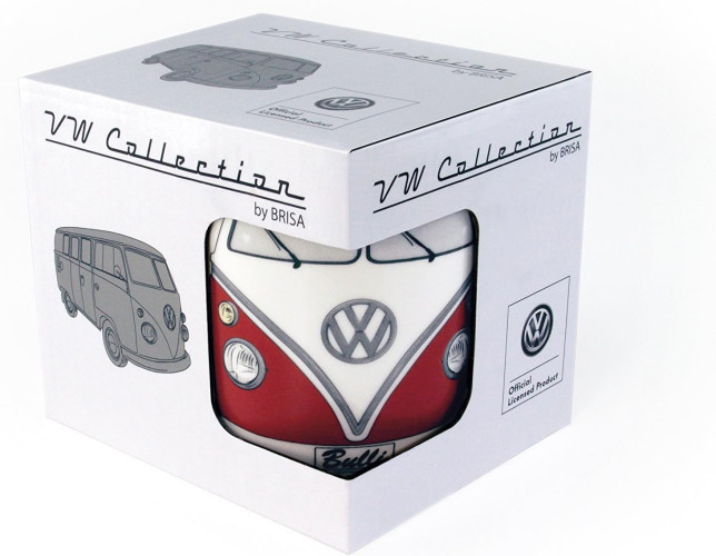 VW Collection ceramic cup T1 red cab