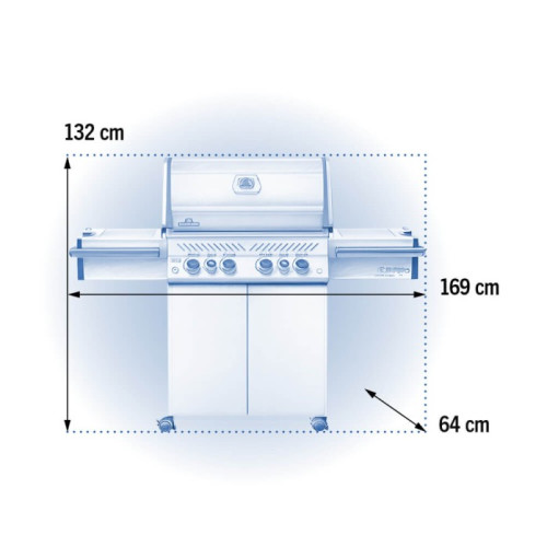 Barbacoa NAPOLEON PRESTIGE PRO™ 500 RSIB