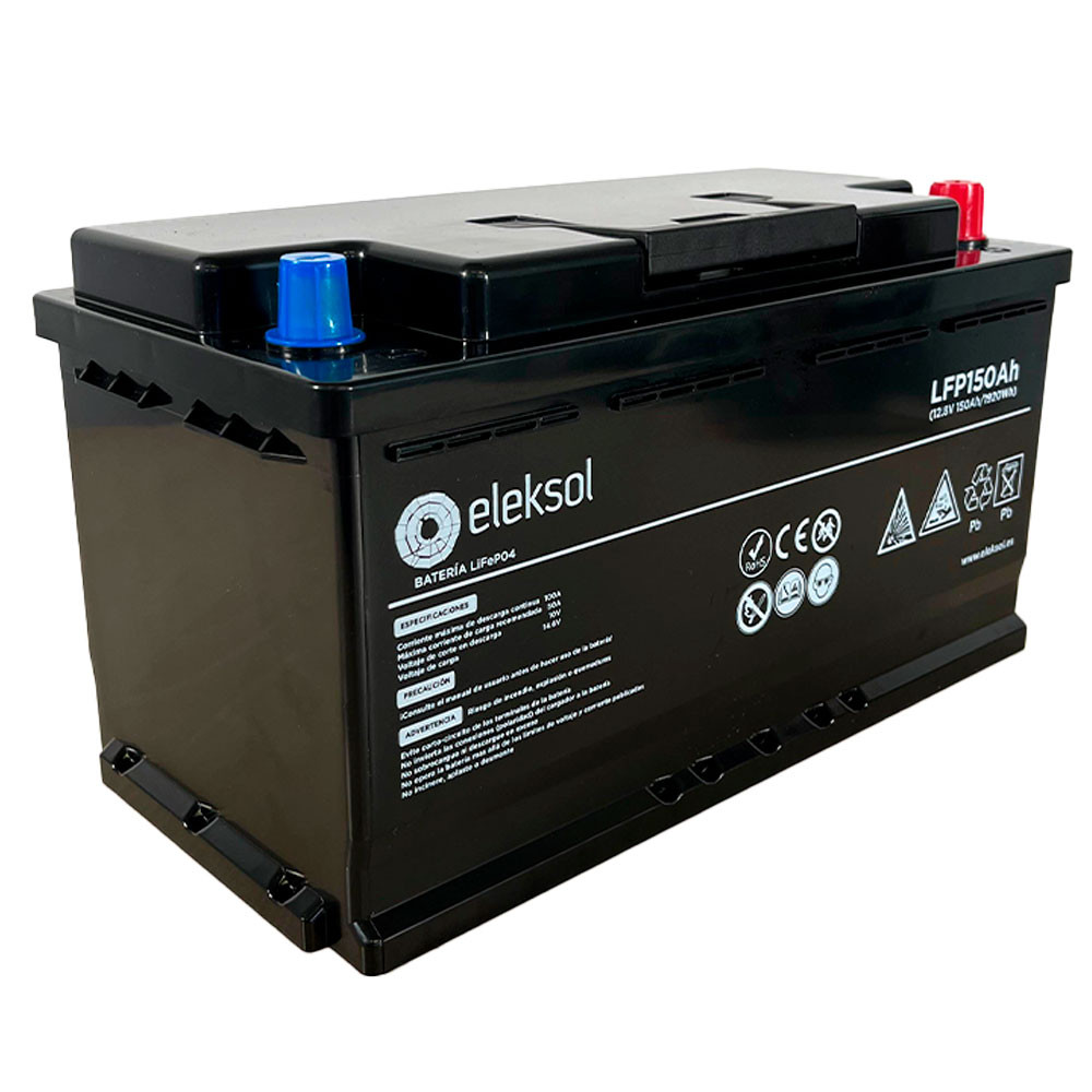 Lithium-Batterie Eleksol 12,8V 150Ah Bluetooth und BMS