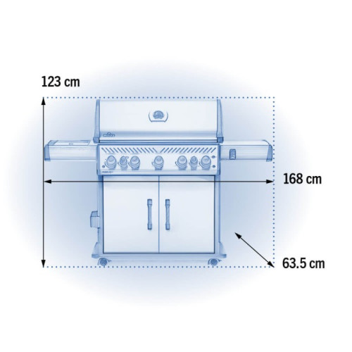 Barbacoa NAPOLEON ROGUE® SE 625 RSIB