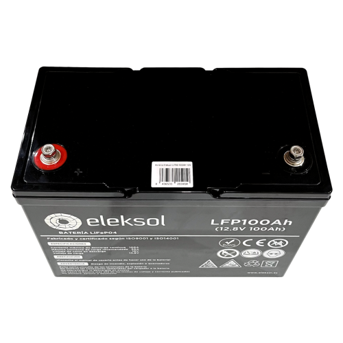 Bateria de Liti ELEKSOL 100Ah amb BMS/Bluetooth