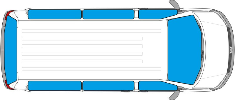 Max Thermal Kit für Ford Custom L2 mit Heckklappe 2014-2023