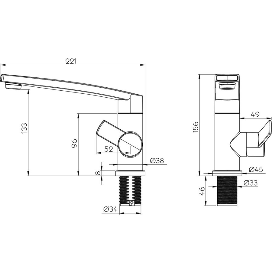 Concept S REICH faucet