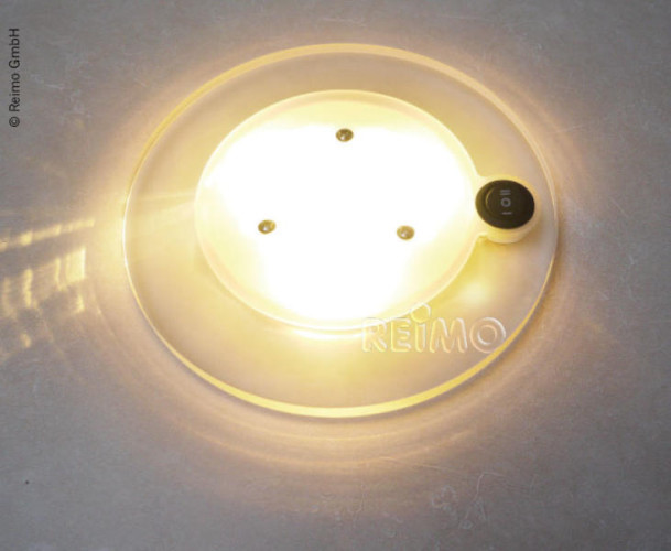 LED-Deckenleuchte Bootslampe Innenbeleuchtung 12V mit Schalter