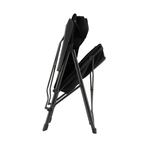 Black Barletta Cross Chair