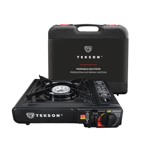 Gas stove camping stove 2in1 TEKSON + case