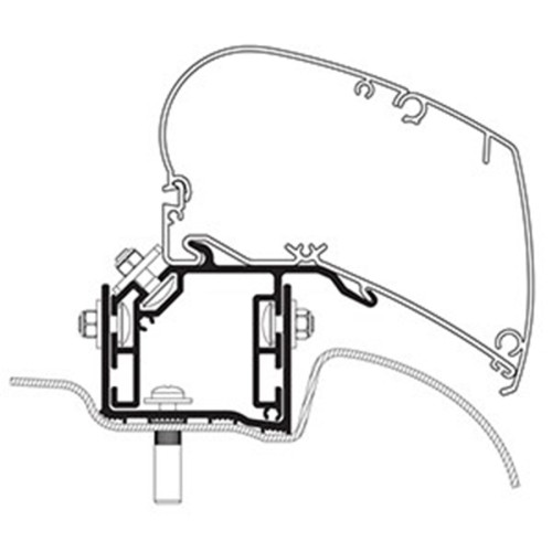 Adaptateur VW Crafter et MAN TGE