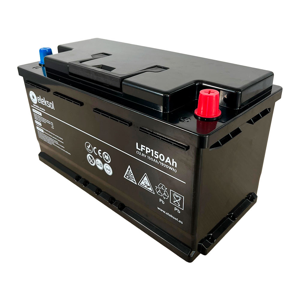 Batterie au lithium Eleksol 12,8V 150Ah Bluetooth et BMS