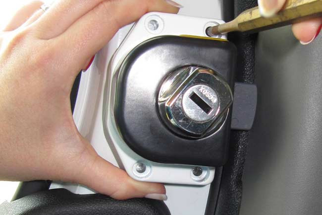 HEOSAFE Lock Set for Renault Master from 2010 Cabin