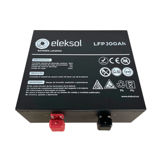 Batterie Lithium ELEKSOL 300Ah avec BMS/Bluetooth pour siège Ducato/Boxer/Jumper