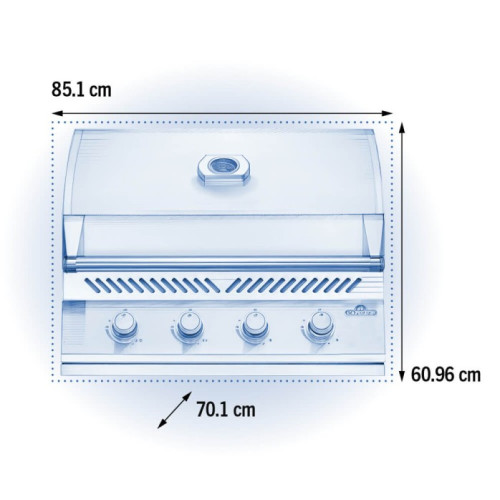 Gasgrill integriert NAPOLEON Serie 500