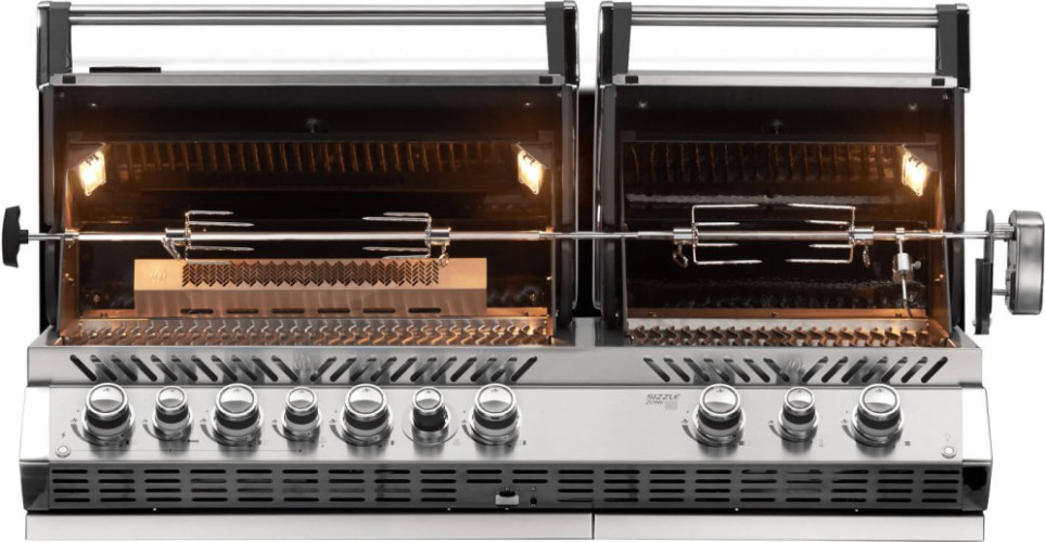 Gasgrill integriert NAPOLEON PRESTIGE PRO™ 825 RBI