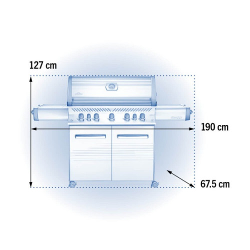 Barbacoa NAPOLEON PRESTIGE® 665 RSIB