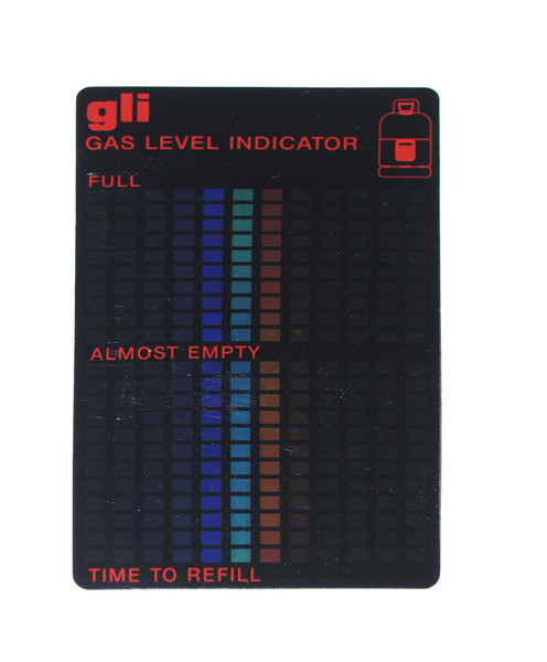 Magnetic gas level indicator