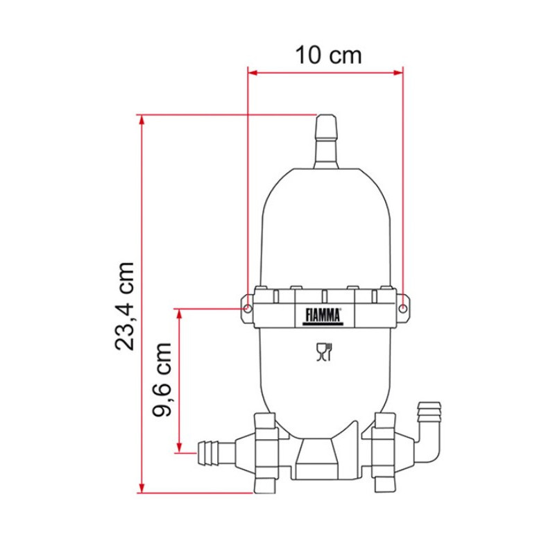 Expansion vessel FIAMMA A20