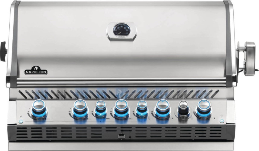 Gasgrill integriert NAPOLEON PRESTIGE PRO™ 665 RB