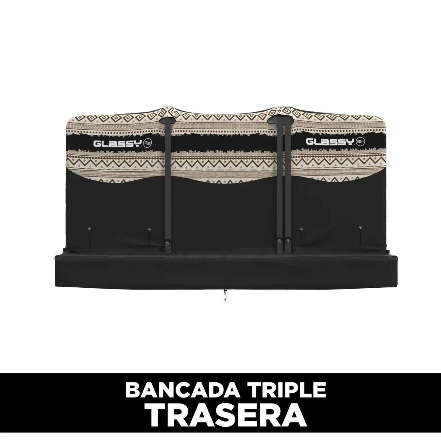 Housse arrière banquette triple GLASSY Nordic