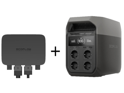 ECOFLOW Delta 3 + Lichtmaschinenladegerät 800W ECOFLOW Delta 3 + Lichtmaschinenladegerät 800W