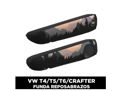 Funda recolzabraços GLASSY Mountains VW T5/Crafter