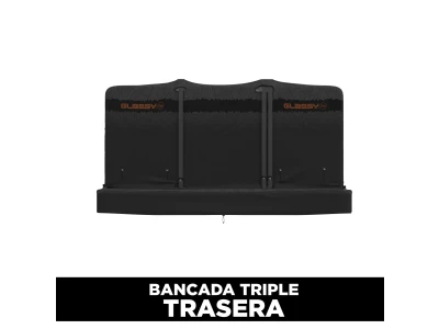 Funda bancada triple posterior GLASSY Phantom