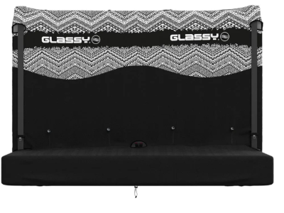 GLASSY Ethnic Rear double seat cover for California