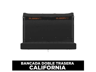 Funda bancada doble del darrere California GLASSY Phantom