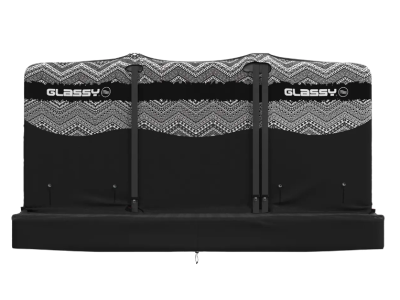 Waterproof cover Triple Rear Bench, Ethnic, GLASSY