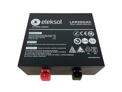 Bateria de Liti ELEKSOL 200Ah Bluetooth sota seient Ducato/Boxer/Jumper