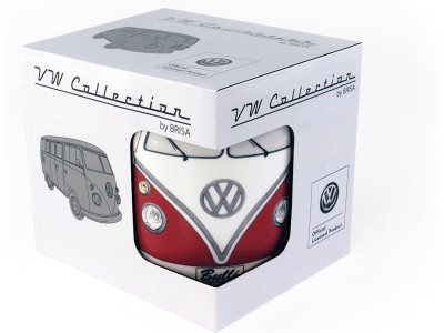 VW Collection ceramic cup T1 red cab