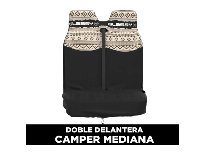 Funda bancada doble delantera GLASSY Nordic CAMPER MEDIANA