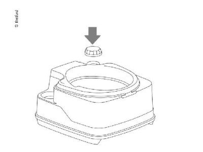 Tapa roscada para Porta Potti Qube 145/165/335/345/365