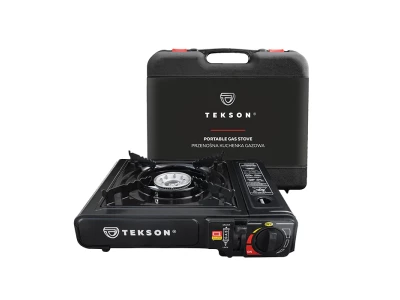 Gas stove camping stove 2in1 TEKSON + case