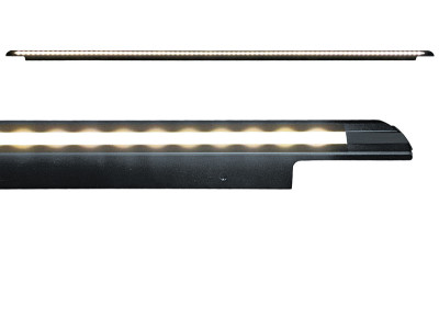 Rain gutter with integrated lighting for Crafter / Sprinter / MAN