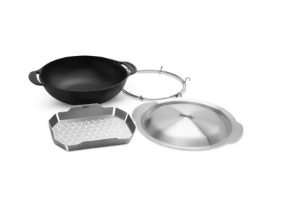 WEBER CRAFTED Wok and Steamer WEBER CRAFTED Wok and Steamer