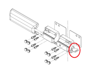 Cylindre de serrure Thule Van + 2 clés