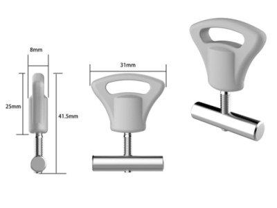 Blocage pour multirail Ø 7mm kit de 2 pièces