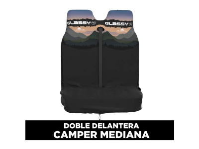 Funda bancada doble delantera GLASSY Mountain CAMPER MEDIANA