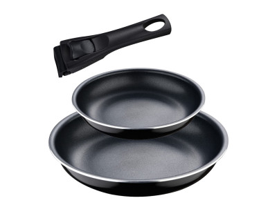 Set of 2 BERGNER Click and Cook pans
