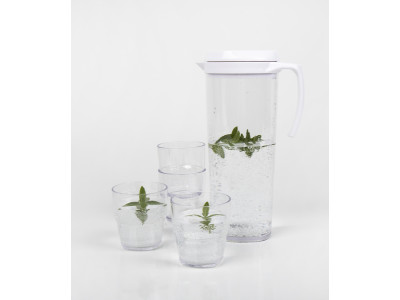 CAMP4 jug set with 4 glasses